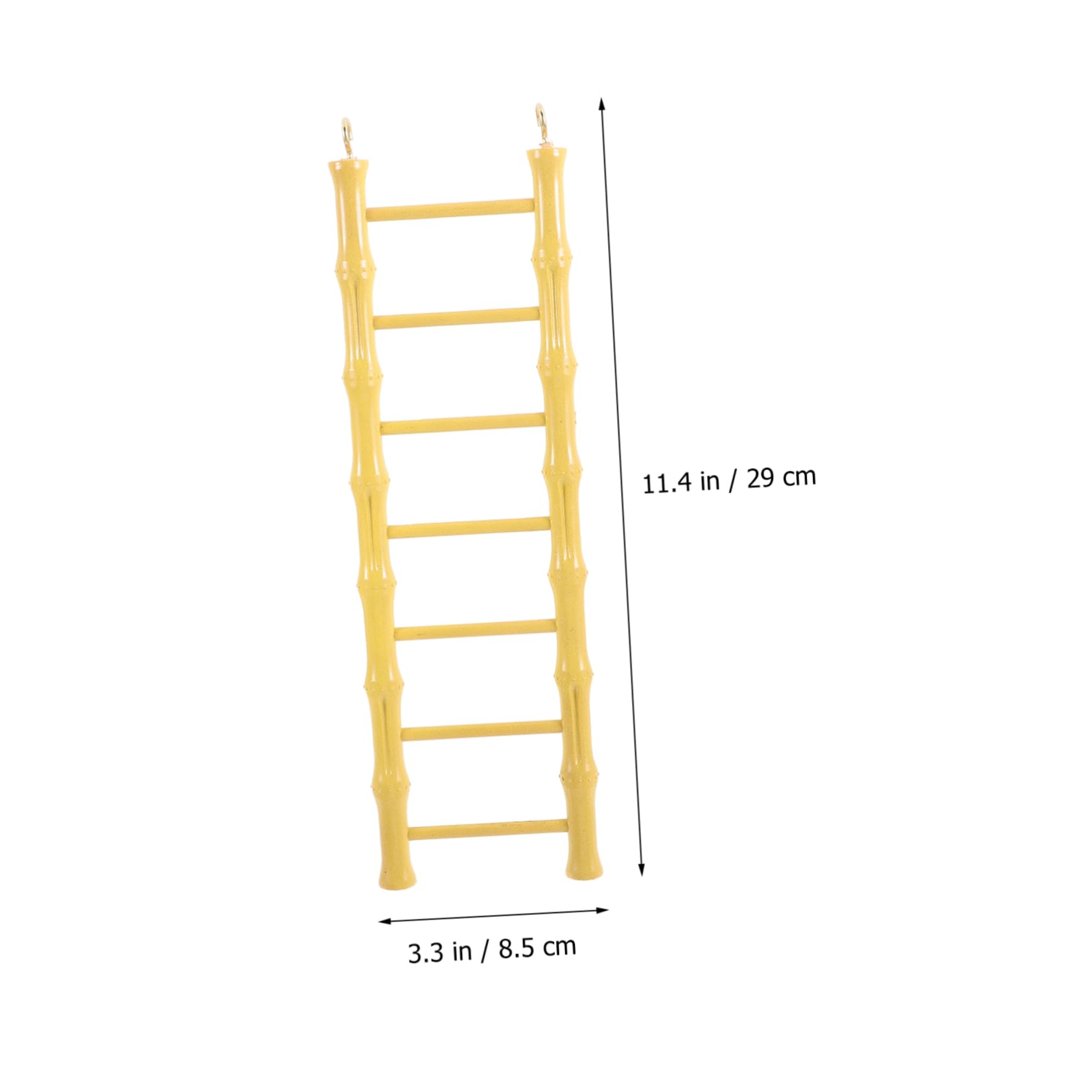 DRESSOOS Bird Ladder Toy for Hamsters and Parrots Safe Climbing Ladder for Bird Training and Exercise for Cage Decoration and Pe